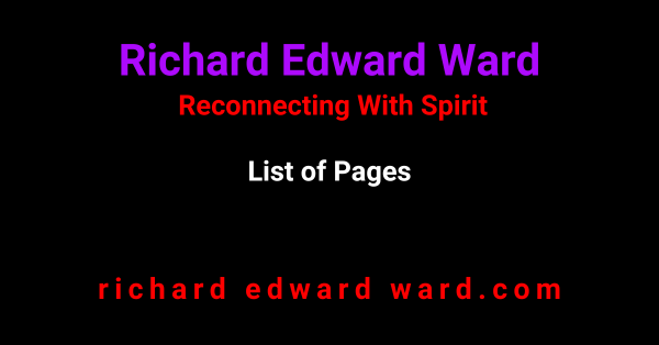 List of Pages 1 List of Pages - Richard Edward Ward